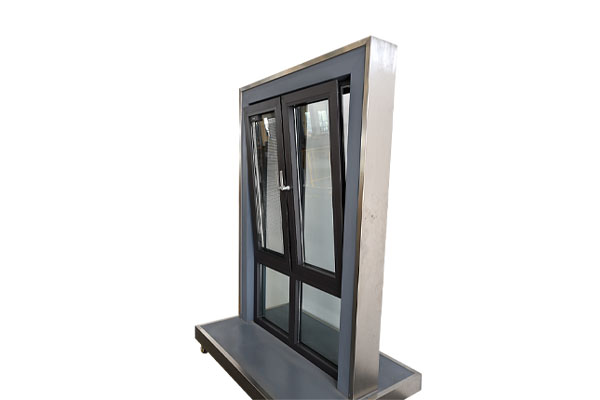 Low Energy Consumption Double Opening Aluminum Alloy Thermal Insulation Aluminum Alloy Inward Opening And Tilting Window